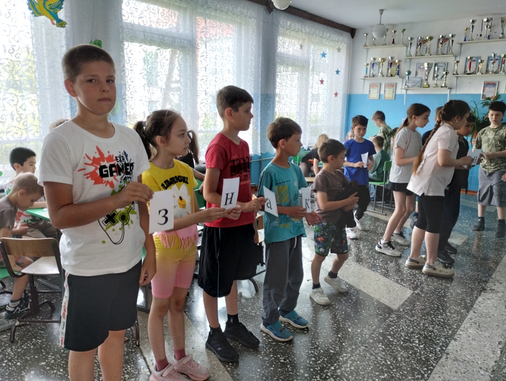 День безопасности в лагере.